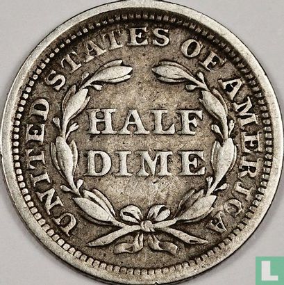 United States ½ dime 1855 (without letter) - Image 2