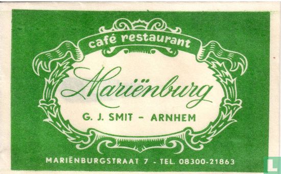 Café Restaurant Mariënburg - Image 1