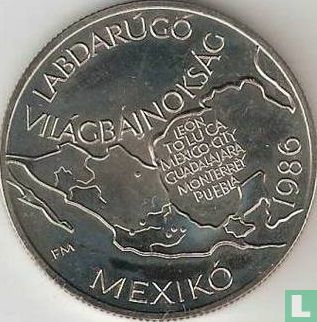 Ungarn 100 Forint 1985 "1986 Football World Cup in Mexico - Map of Mexico" - Bild 2