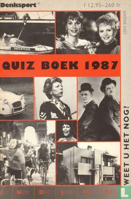 Quiz boek 1987 - Afbeelding 1