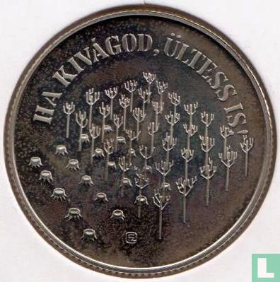 Ungarn 100 Forint 1984 "9th World forestry congress in Mexico city" - Bild 2