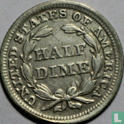Vereinigte Staaten ½ Dime 1853 (mit Pfeilen - ohne Buchstabe) - Bild 2