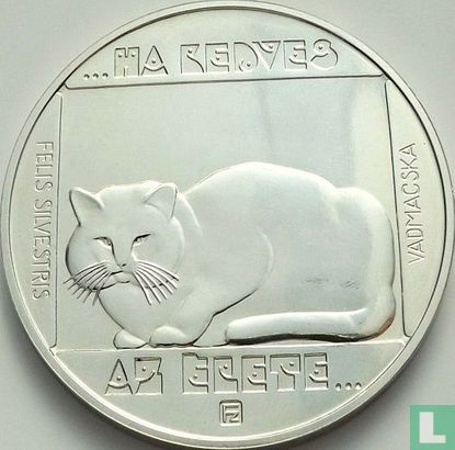 Hongarije 200 forint 1985 "Wildcat" - Afbeelding 2