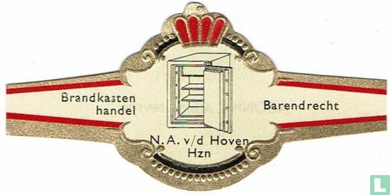 N.A. v/d Hoven Hzn - Brandkasten handel - Barendrecht - Image 1