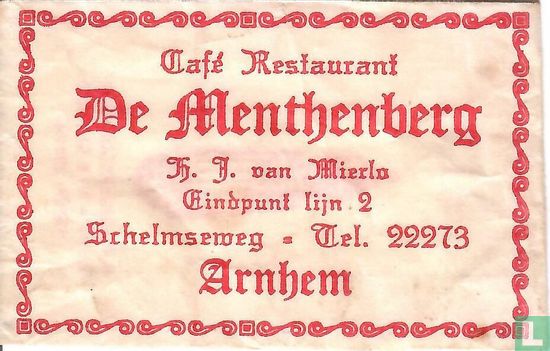 Café Restaurant De Menthenberg - Image 1
