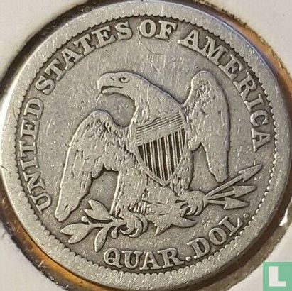 Verenigde Staten ¼ dollar 1845 - Afbeelding 2