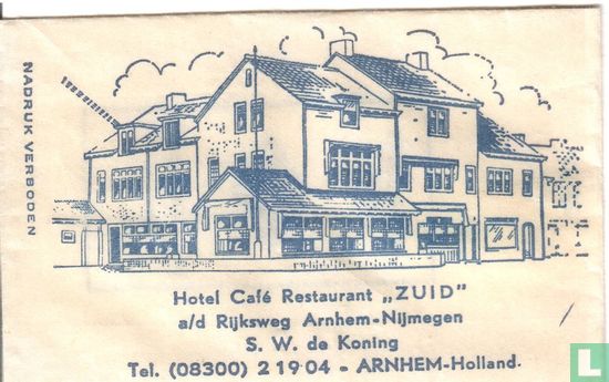 Hotel Café Restaurant "Zuid" - Bild 1