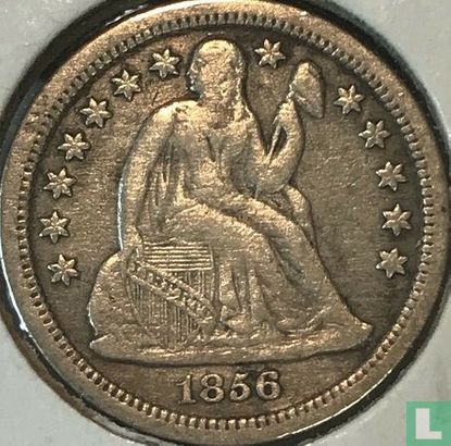United States 1 dime 1856 (O) - Image 1