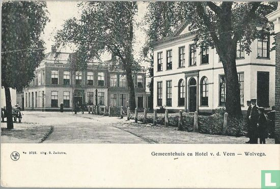 Gemeentehuis en Hotel v.d. Veen - Wolvega
