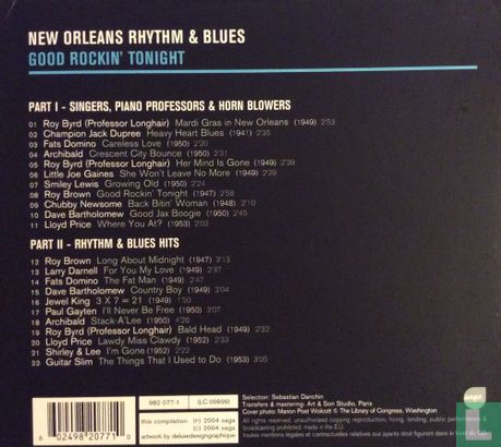 New Orleans Rhythm and Blues - Good Rockin’ Tonight - Image 2