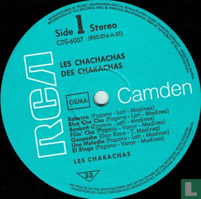 Les chachachas des Chakachas - Afbeelding 3