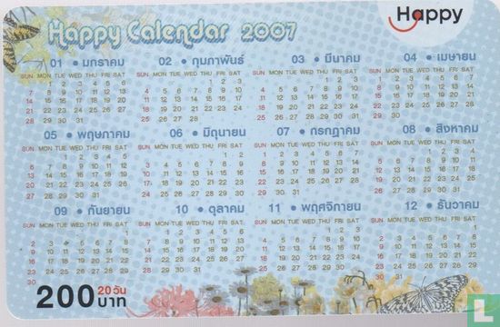 Happy Calendar 2007 - Afbeelding 1