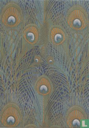Peacock Feathers furnishing fabric, 1887 - Afbeelding 1