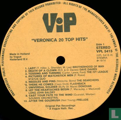 Veronica 20 Top Hits - Afbeelding 3