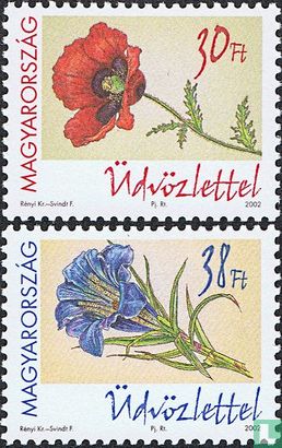 Greeting stamps 
