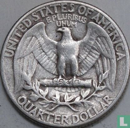 États-Unis ¼ dollar 1943 (sans lettre) - Image 2