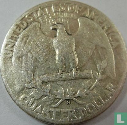 United States ¼ dollar 1943 (S) - Image 2