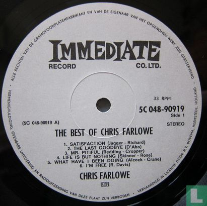 The Best of Chris Farlowe - Image 3