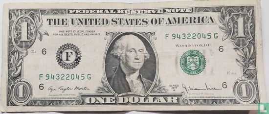 États-Unis 1 dollar 1977 A. - Image 1