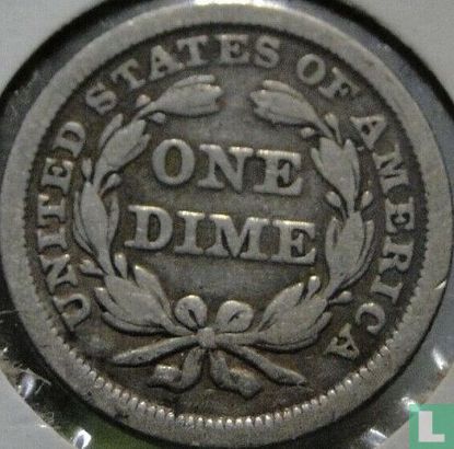 United States 1 dime 1849 (without letter) - Image 2