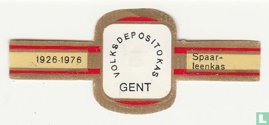 Volksdepositokas Gent - 1926-1976 - Spaarleenkas - Bild 1