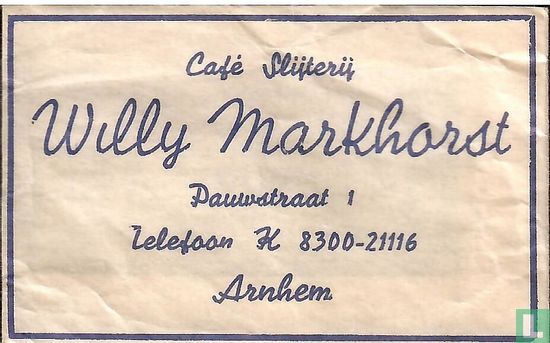 Café Slijterij Willy Markhorst - Afbeelding 1