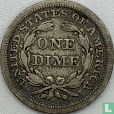 United States 1 dime 1852 (without letter) - Image 2