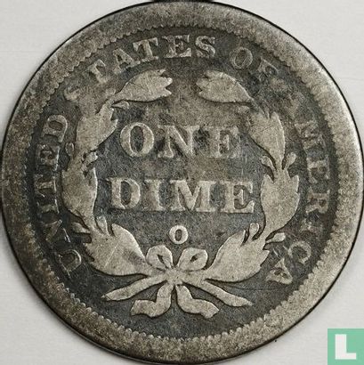 United States 1 dime 1842 (O) - Image 2