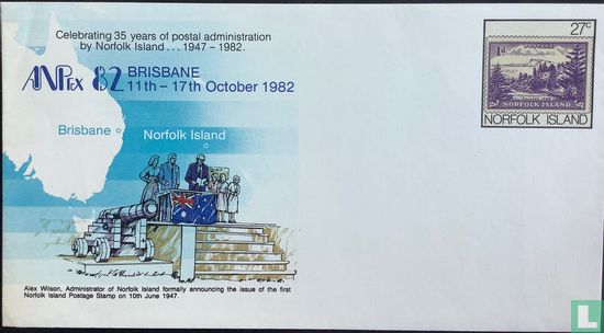 25 jaar postadministratie Norfolk Island