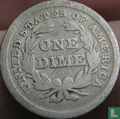 Vereinigte Staaten 1 Dime 1838 (ohne Buchstabe - Typ 2) - Bild 2