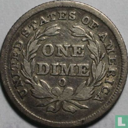 États-Unis 1 dime 1838 (O) - Image 2