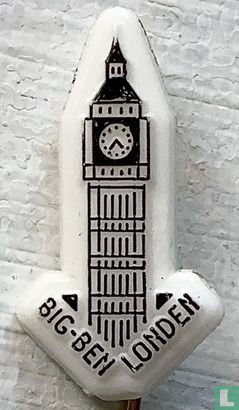 Big-Ben Londen [zwart op wit] - Afbeelding 1