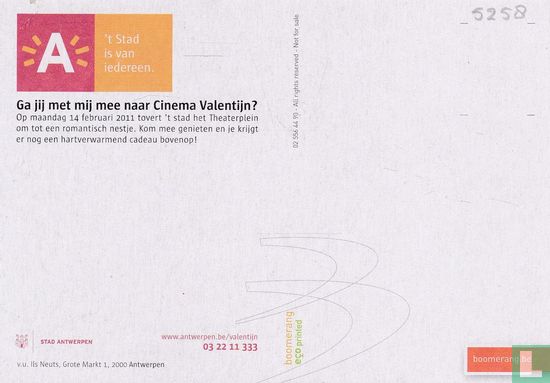 5258 - Stad Antwerpen "Cinema Valentijn" - Image 2