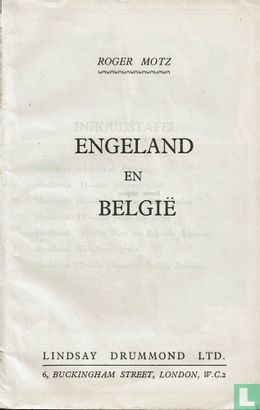 Engeland en België - Afbeelding 3