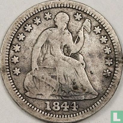 United States ½ dime 1844 (O) - Image 1