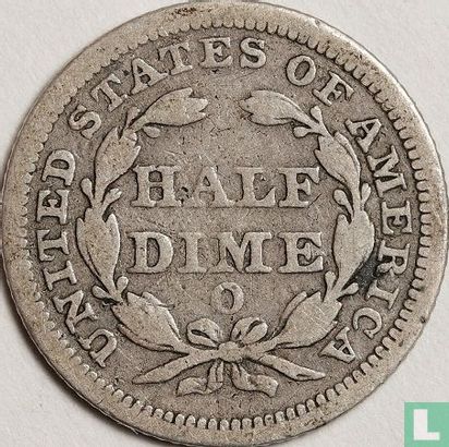 United States ½ dime 1844 (O) - Image 2