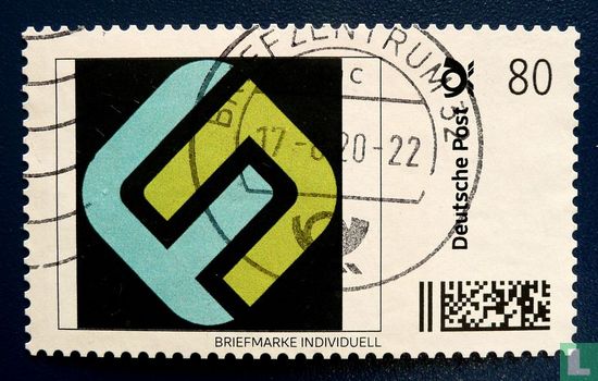 Briefmarke Individuell - "FJ"