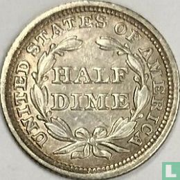 United States ½ dime 1842 (without letter) - Image 2