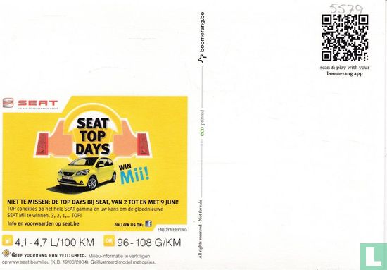 5579b - Seat "Like Mii..." - Image 2