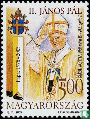 Le pape Jean-Paul II 