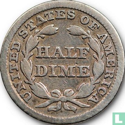 United States ½ dime 1846 - Image 2