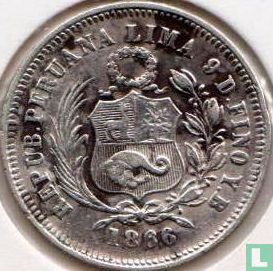 Peru 1/5 Sol 1866 - Bild 1