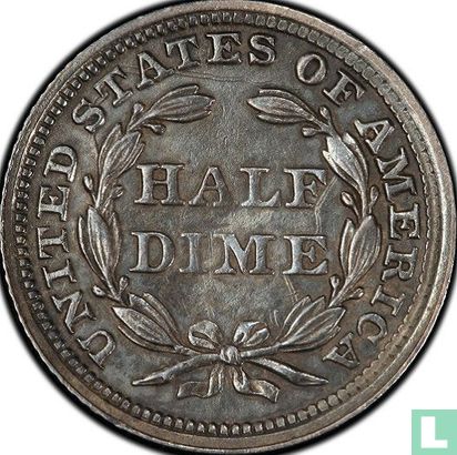 Vereinigte Staaten ½ Dime 1858 (ohne Buchstabe - Typ 3) - Bild 2