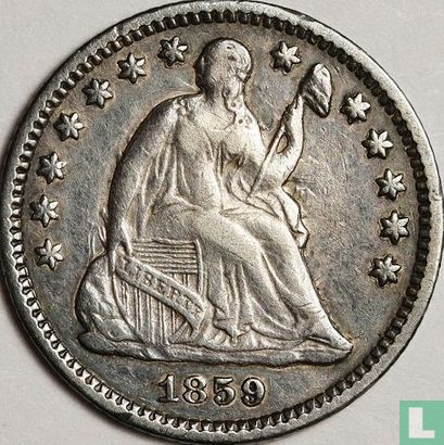 United States ½ dime 1859 (O) - Image 1