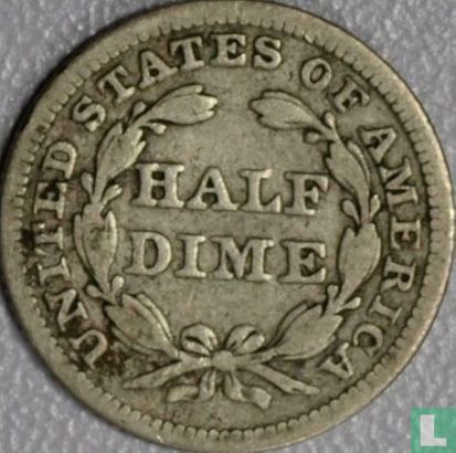 Vereinigte Staaten ½ Dime 1850 (ohne Buchstabe) - Bild 2