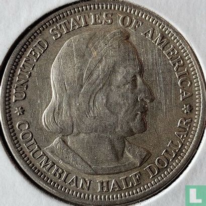 États-Unis ½ dollar 1893 "Columbian Exposition" - Image 2