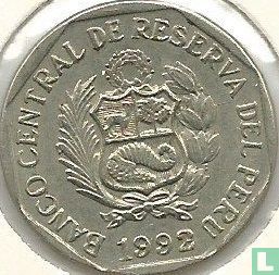Peru 50 céntimos 1992 - Afbeelding 1