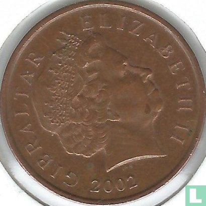 Gibraltar 1 penny 2002 - Afbeelding 1