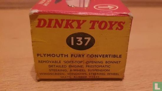 Plymouth Fury Convertible - Image 3