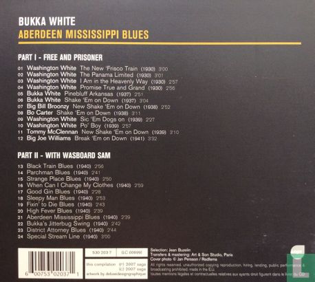 Bukka White - Aberdeen Mississippi Blues - Afbeelding 2